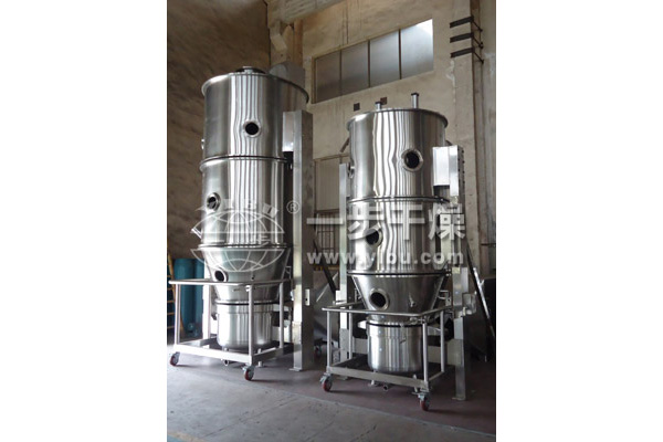 FL沸腾制粒机试车现场