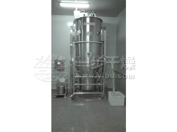 FL沸腾制粒机试车现场